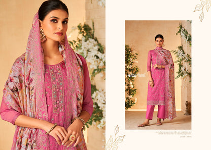 Kaya Shree Shalika Fashion Organza Pant Style Suits