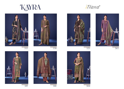 Kayra Itrana Muslin Pant Style Suits