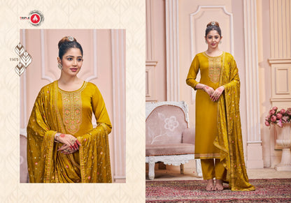 Keerat Vol 5 Triple Aaa Pure Cotton Plazzo Style Suits