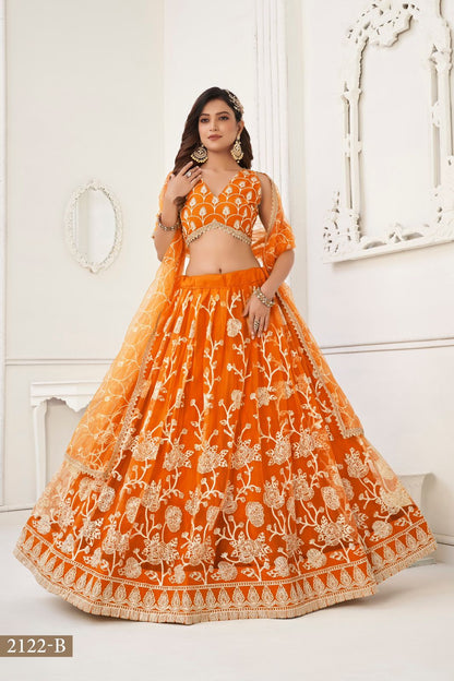 Kelaya Vol 5 Narayani Fashion House Butterfly Net Lehenga Choli