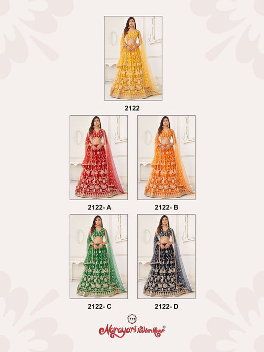 Kelaya Vol 5 Narayani Fashion House Butterfly Net Lehenga Choli