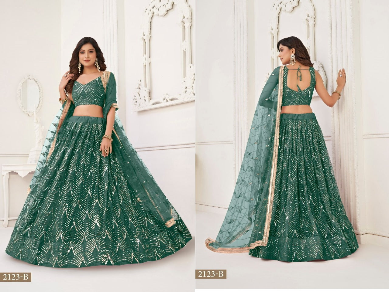 Kelaya Vol 5 New Narayani Fashion House Butterfly Net Lehenga Choli