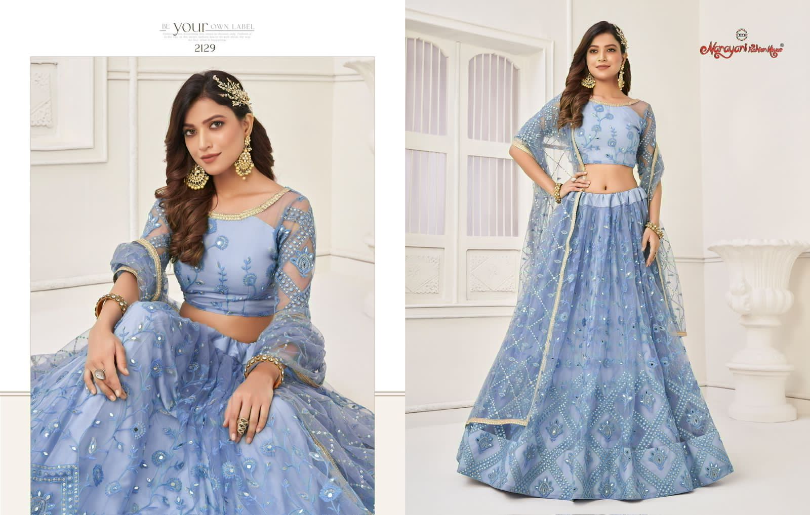 Kelaya Vol 6 Narayani Fashion House Butterfly Net Lehenga Choli