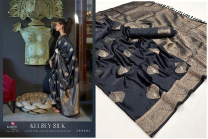 Kelsey Rajtex Satin Sarees