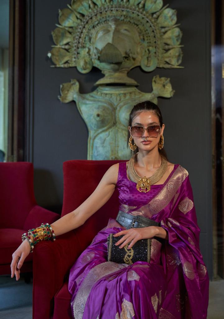 Kelsey Rajtex Satin Sarees