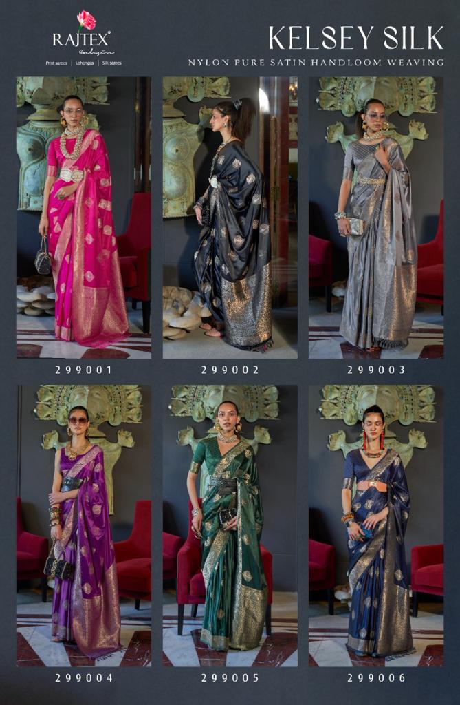 Kelsey Rajtex Satin Sarees