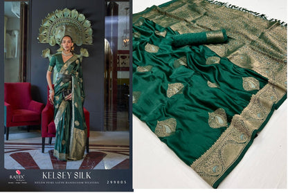Kelsey Rajtex Satin Sarees
