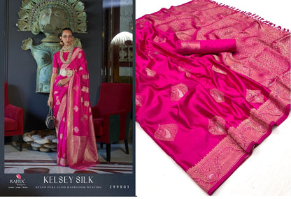 Kelsey Rajtex Satin Sarees