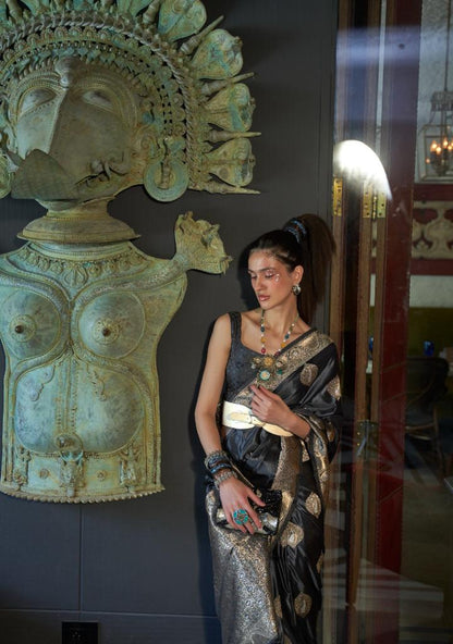 Kelsey Rajtex Satin Sarees