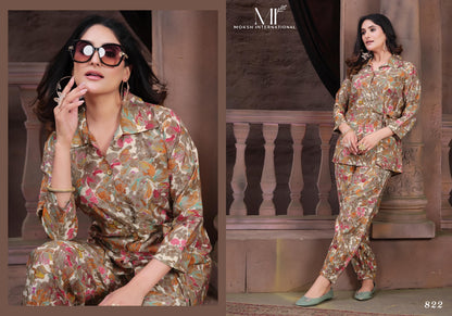 Kesar Moksh International Rayon Co Ord Set