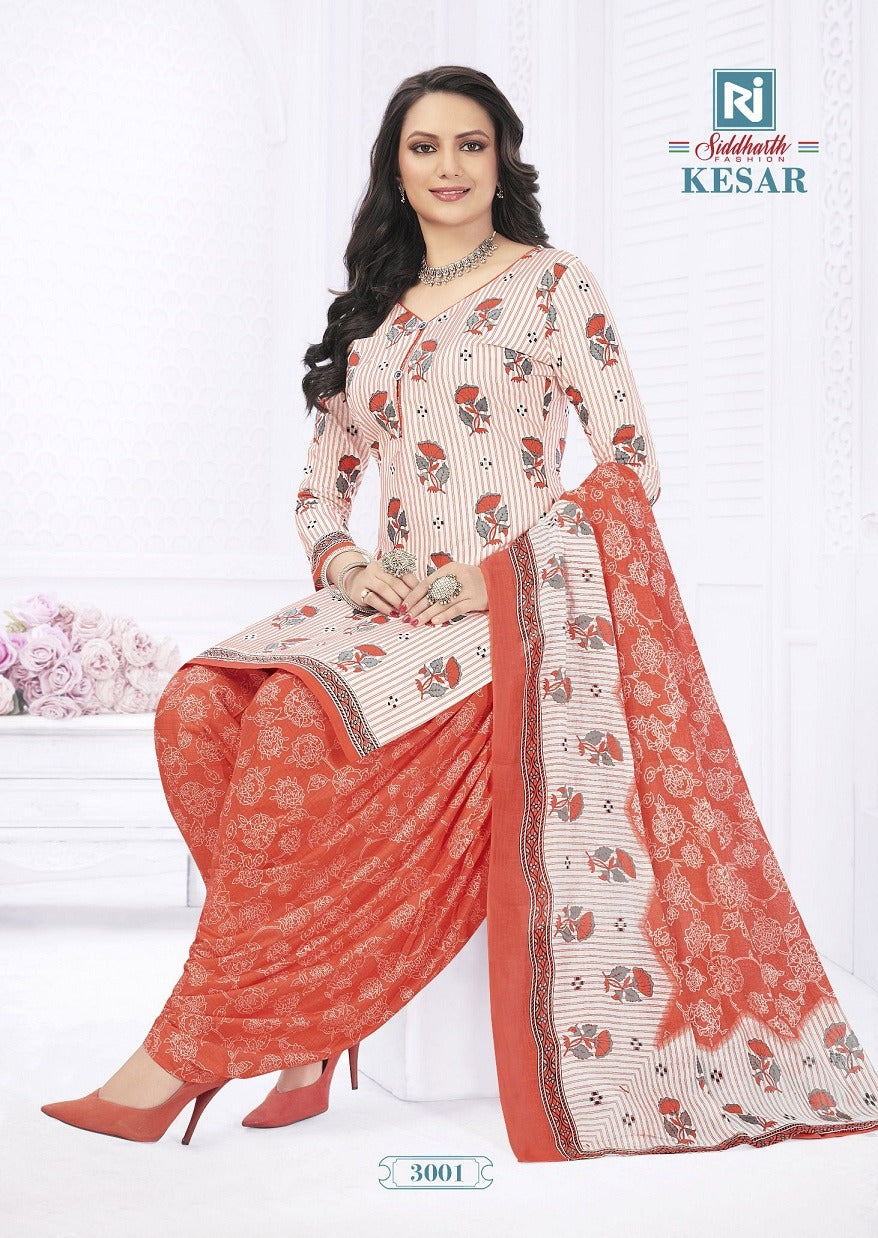 Kesar Vol 3 Rajasthan Cotton Readymade Cotton Patiyala Suits