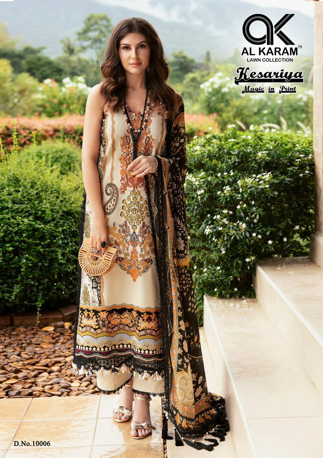Kesariya Vol 10 Al Karam Cambric Karachi Salwar Suits