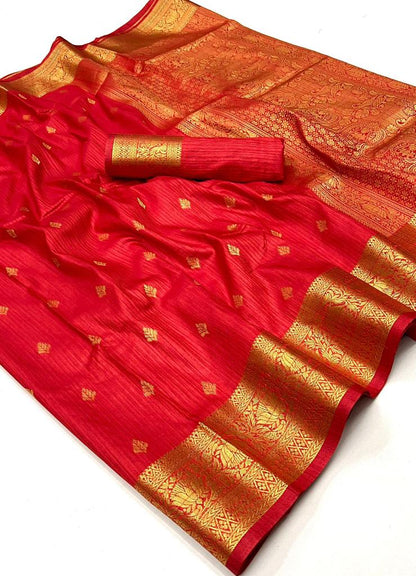 Khaddi Silk Rajtex Handloom Weaving Sarees