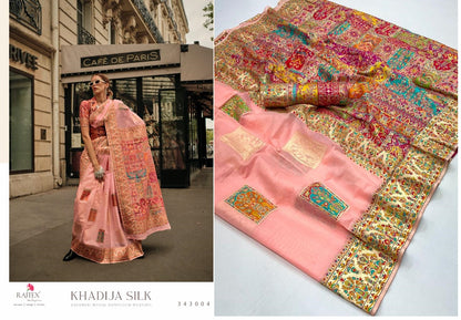 Khadija Silk Rajtex Modal Sarees
