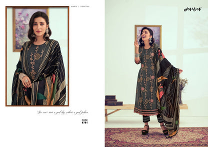 Khubani Jay Vijay Muslin Silk Pant Style Suits