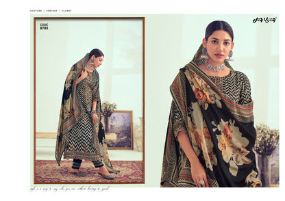 Khubani Jay Vijay Muslin Silk Pant Style Suits