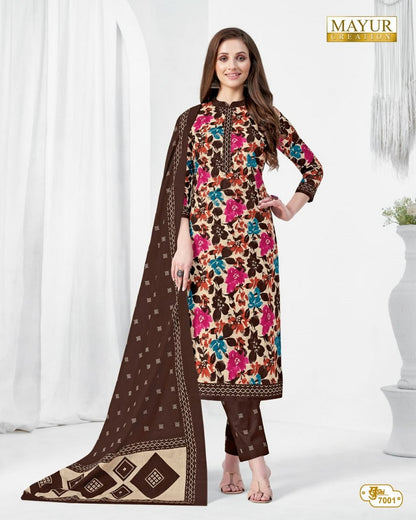 Khushi Vol 70 Mayur Creation Cotton Dress Material
