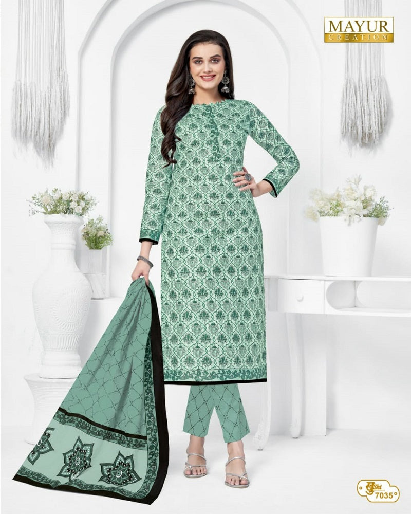 Khushi Vol 70 Mayur Creation Cotton Dress Material