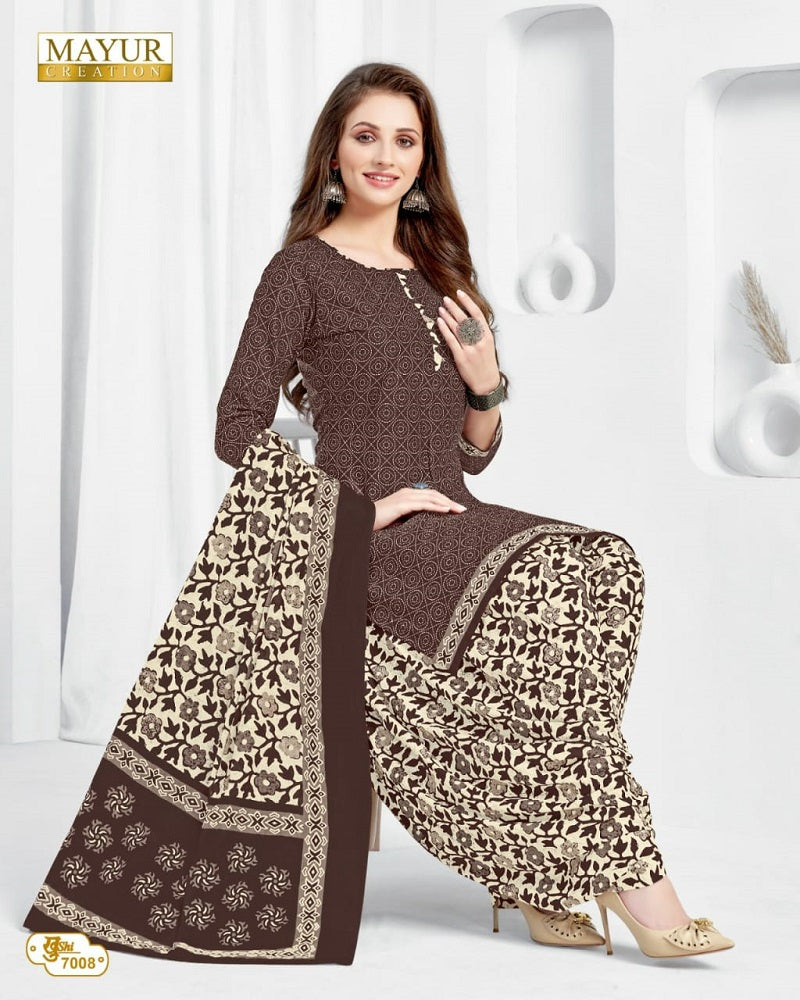 Khushi Vol 70 Mayur Creation Cotton Dress Material
