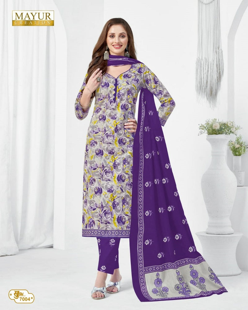 Khushi Vol 70 Mayur Creation Cotton Dress Material