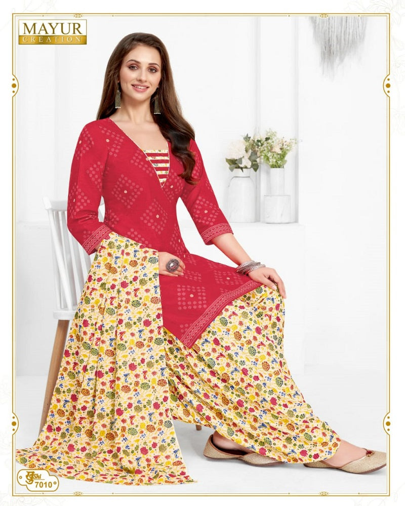 Khushi Vol 70 Mayur Creation Cotton Dress Material