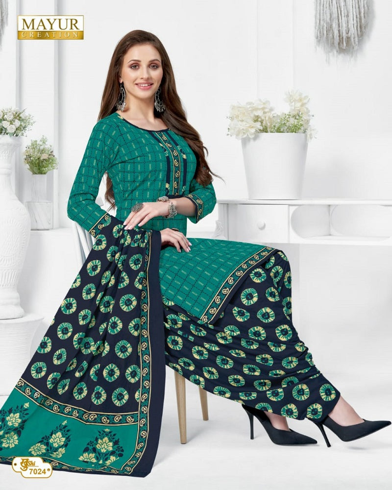 Khushi Vol 70 Mayur Creation Cotton Dress Material