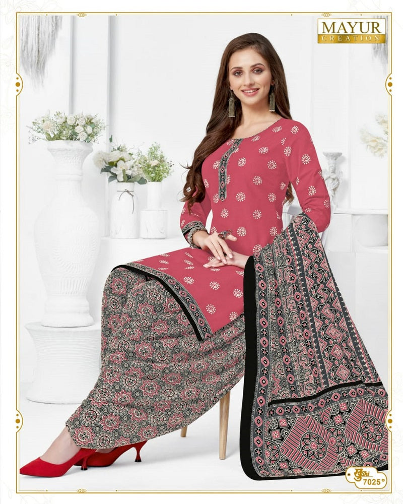 Khushi Vol 70 Mayur Creation Cotton Dress Material