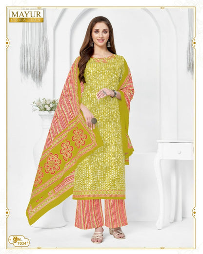 Khushi Vol 70 Mayur Creation Cotton Dress Material