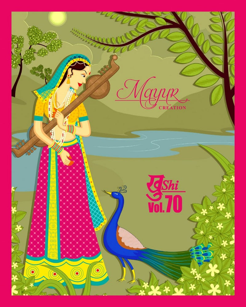 Khushi Vol 70 Mayur Creation Cotton Dress Material