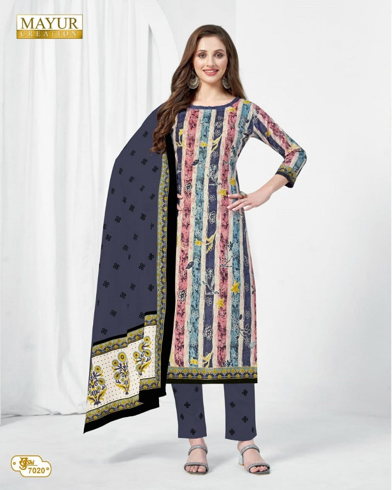 Khushi Vol 70 Mayur Creation Cotton Dress Material