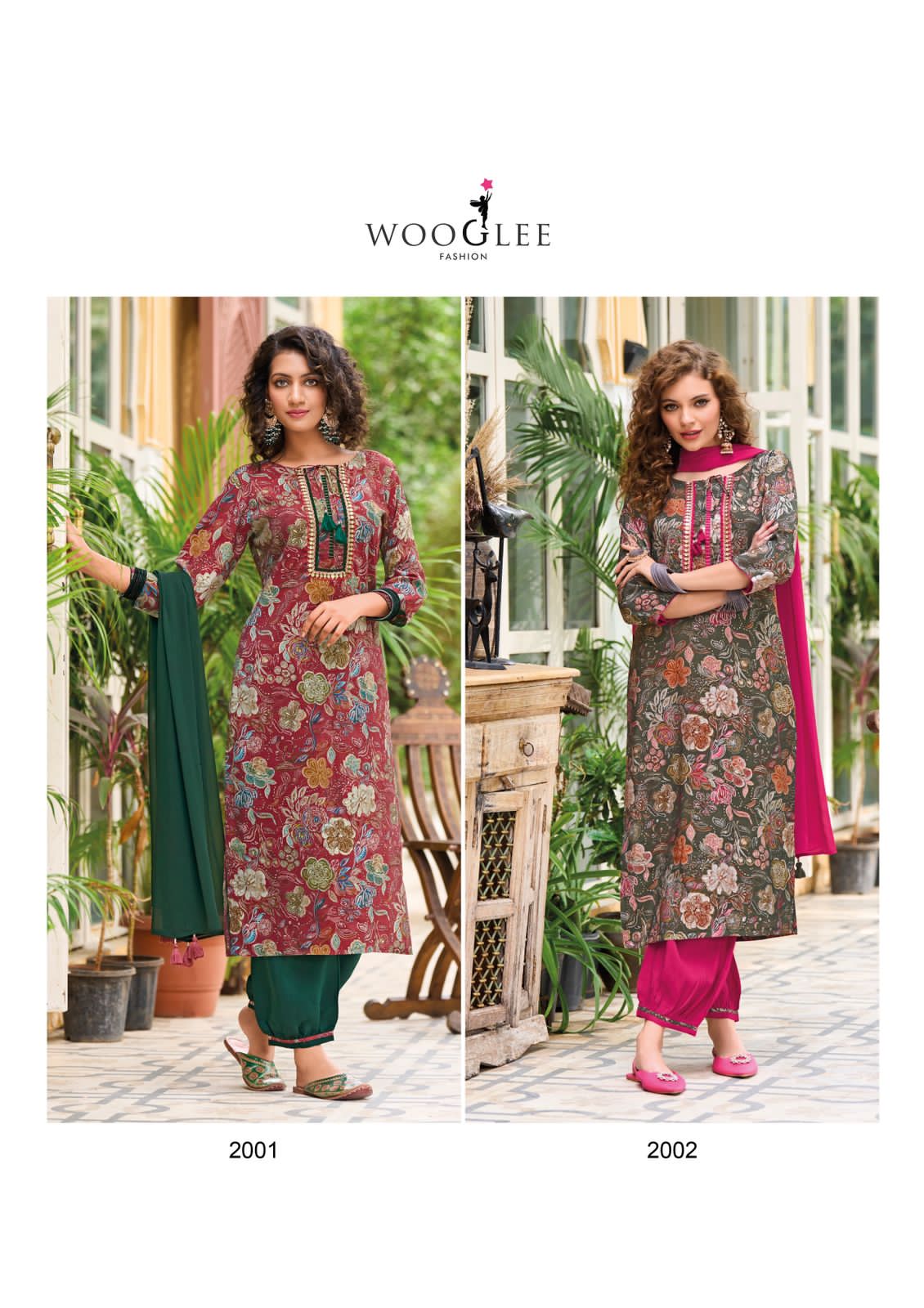 Khwaab Wooglee Modal Afghani Readymade Suit