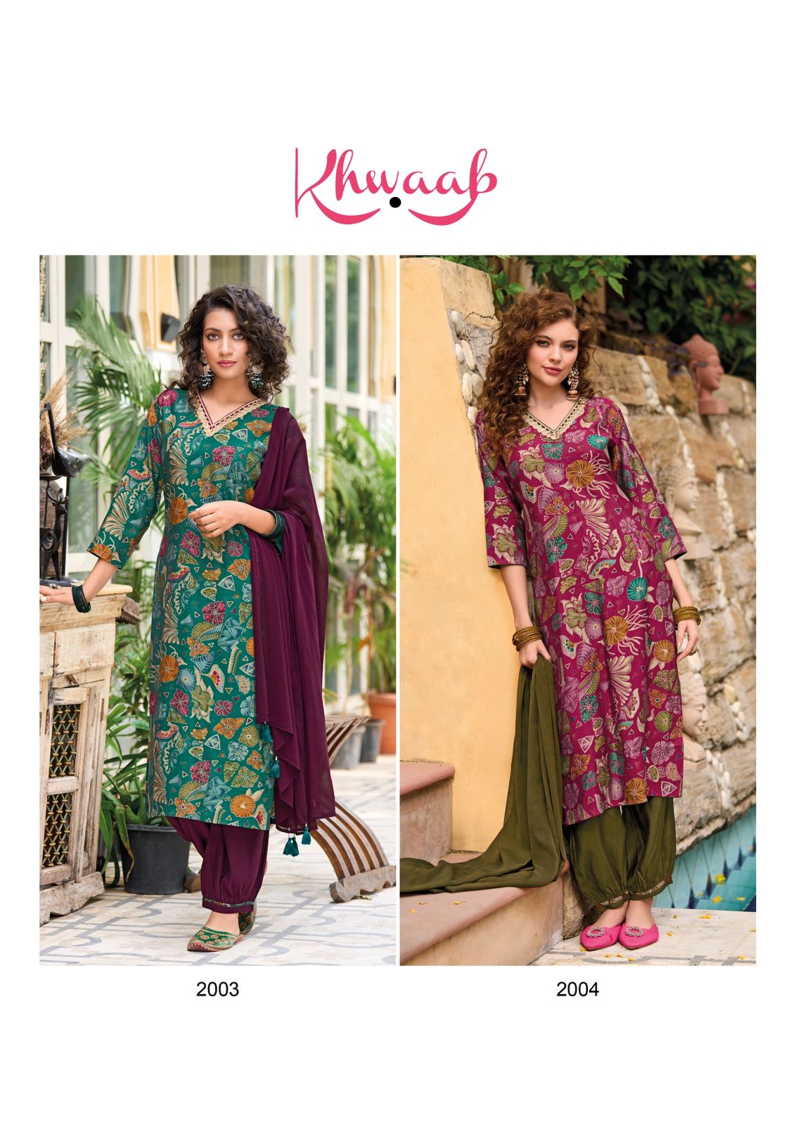 Khwaab Wooglee Modal Afghani Readymade Suit