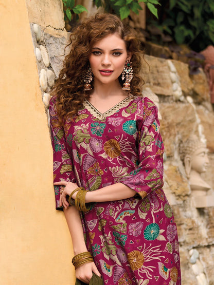 Khwaab Wooglee Modal Afghani Readymade Suit