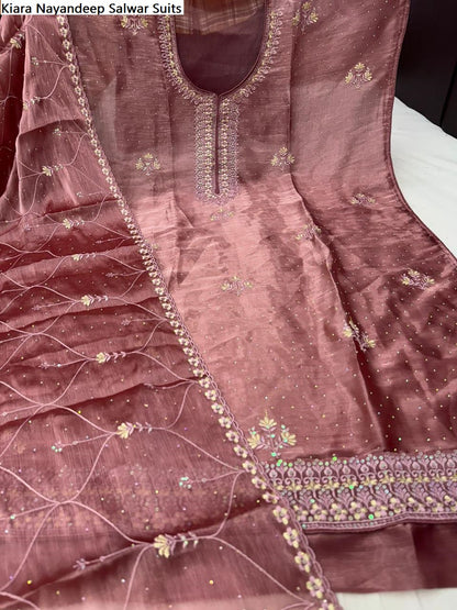Kiara Nayandeep Viscose Simmer Salwar Suits