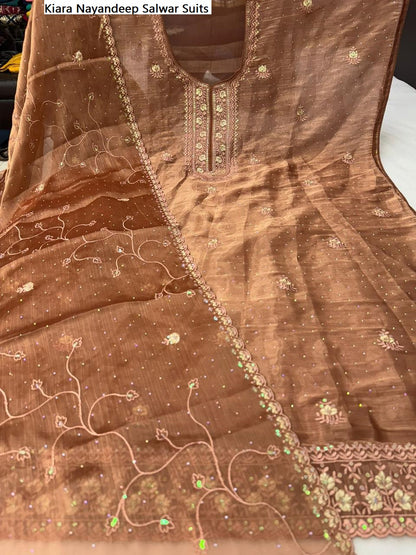 Kiara Nayandeep Viscose Simmer Salwar Suits