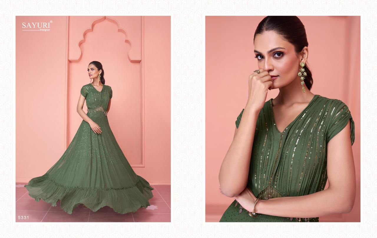 Kiara Sayuri Silk One Piece Gown