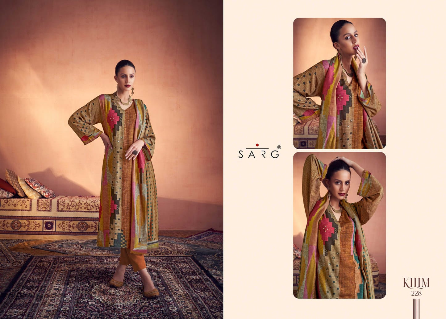 Kilim Sarg Twill Pant Style Suits