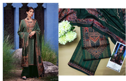 Killim Zara Jaam Satin Karachi Salwar Suits