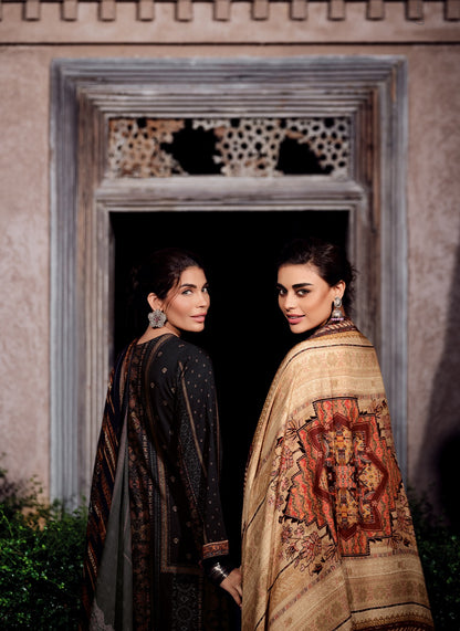 Killim Zara Jaam Satin Karachi Salwar Suits