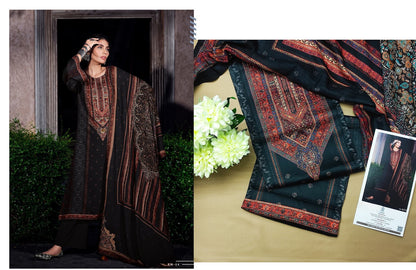 Killim Zara Jaam Satin Karachi Salwar Suits