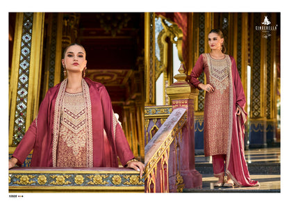 Kimkhab Cinderella Banarasi Silk Pant Style Suits