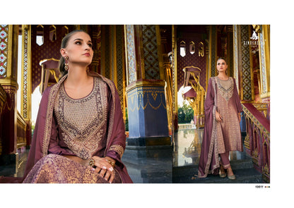 Kimkhab Cinderella Banarasi Silk Pant Style Suits