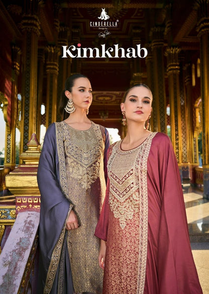 Kimkhab Cinderella Banarasi Silk Pant Style Suits