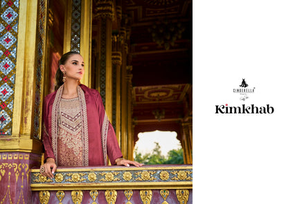 Kimkhab Cinderella Banarasi Silk Pant Style Suits
