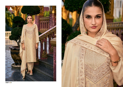 Kimkhab Cinderella Banarasi Silk Pant Style Suits