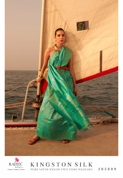 Kingston Silk Rajtex Satin Sarees