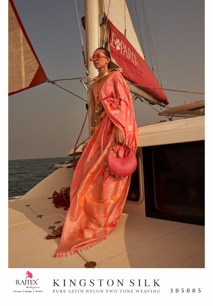 Kingston Silk Rajtex Satin Sarees
