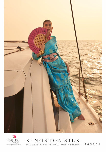 Kingston Silk Rajtex Satin Sarees