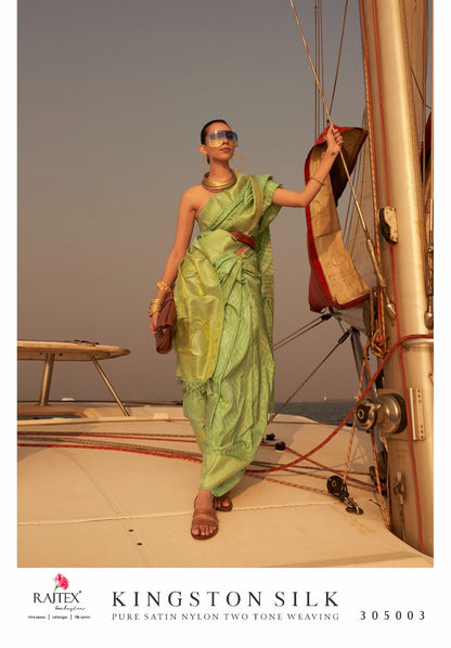 Kingston Silk Rajtex Satin Sarees