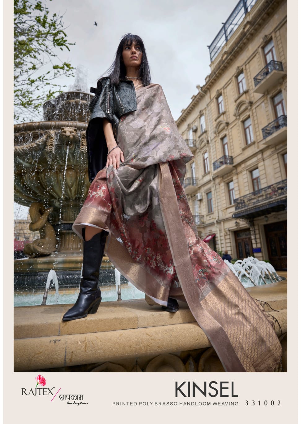 Kinsel Rajtex Brasso Sarees